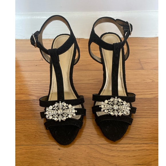 Badgley Mischka “Belle” Black Heels! - Picture 2 of 12